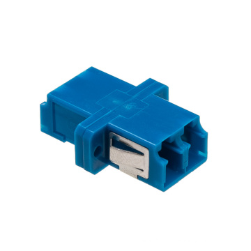 Adaptador de Fibra Óptica Duplex LC / Upc com Flange